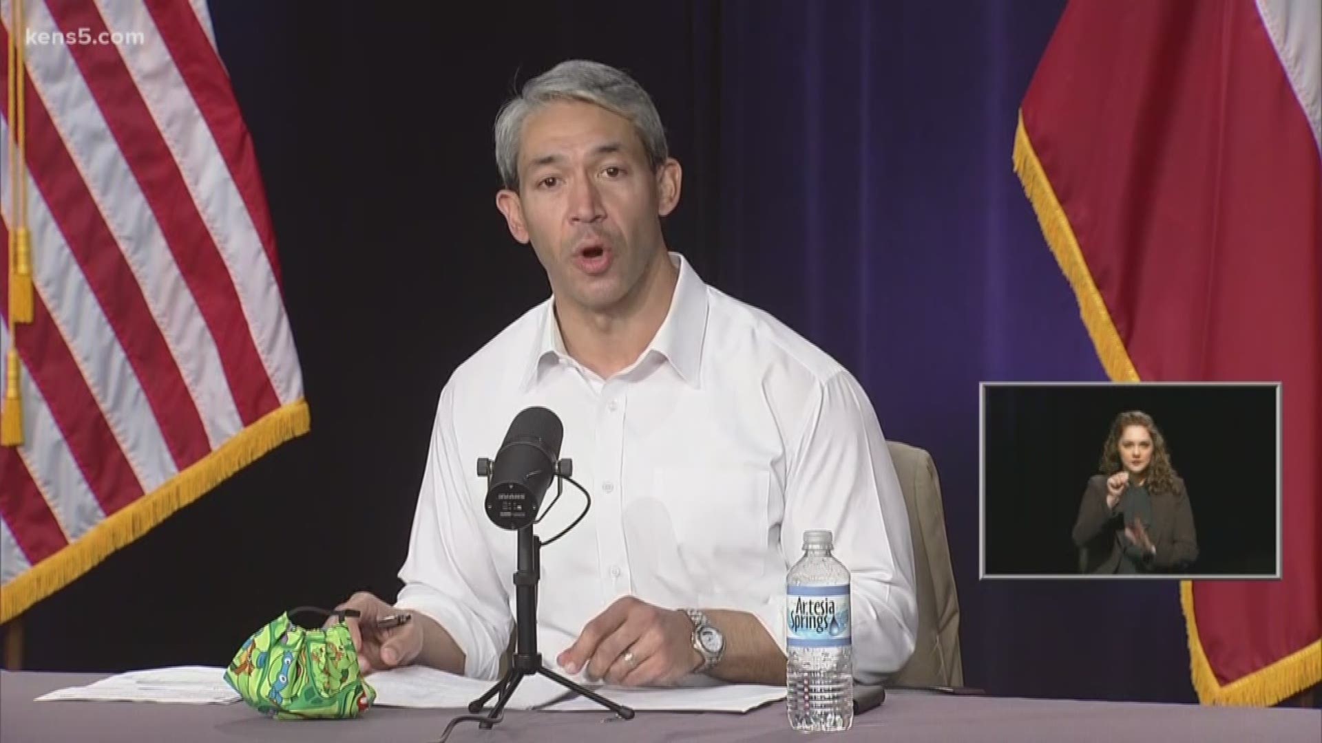 Mayor Ron Nirenberg and Bexar County Judge Nelson Wolff provide an update as some restaurants, stores, malls and movie theaters reopen around San Antonio.