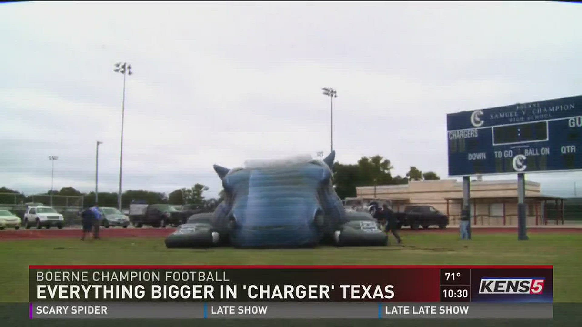 Everything bigger in 'Charger' Texas