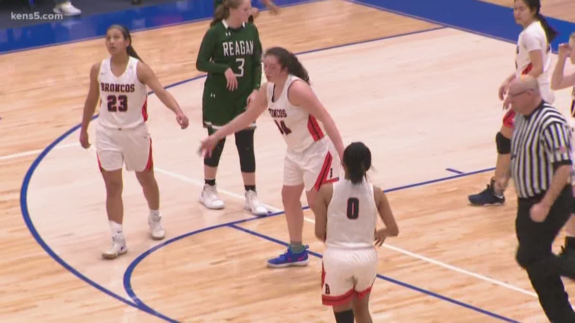 We have highlights from girls basketball playoff action! Reagan vs. Brandeis, Johnson vs. Clark, Macarthur vs. O'Connor... we've got the highlights.