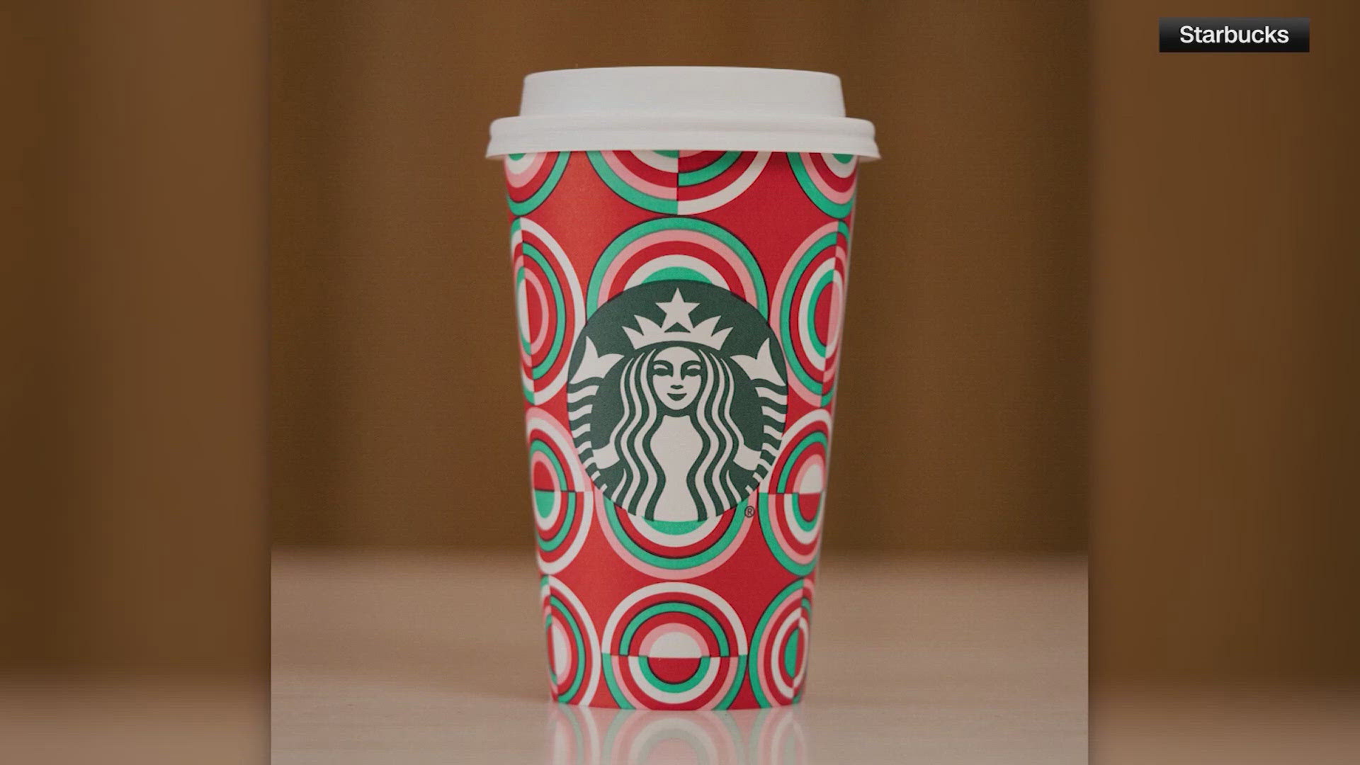 The cups are a Starbucks tradition. 