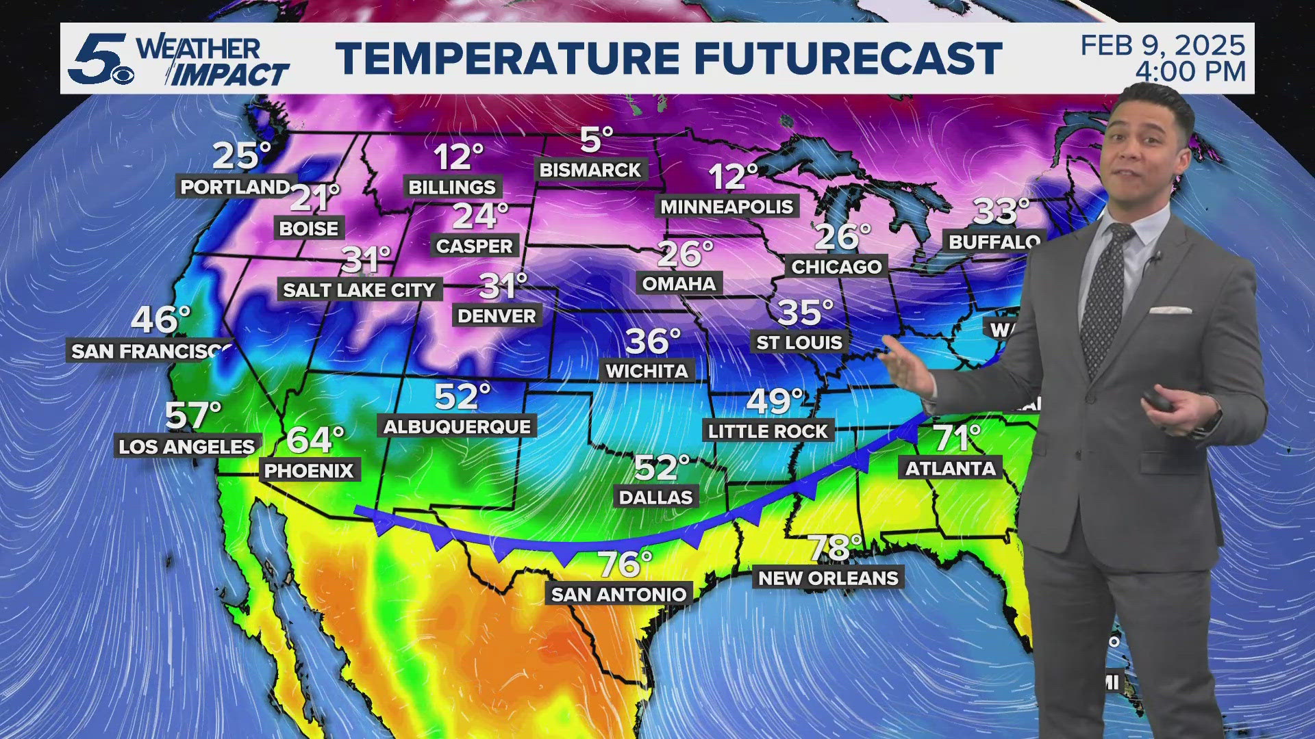 Warming trend continues into next week | KENS 5 Weather Impact Forecast ...