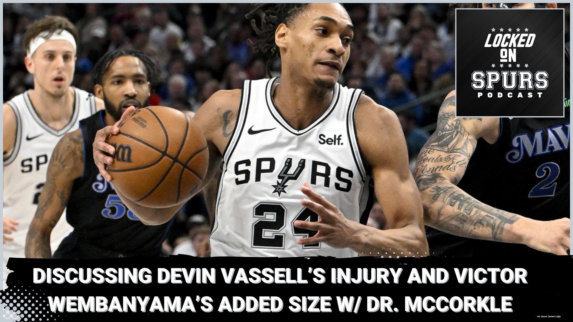 San Antonio Spurs' Health Updates: Vassell's Surgery; Wembanyama's Growth, and a slimmer Keldon.