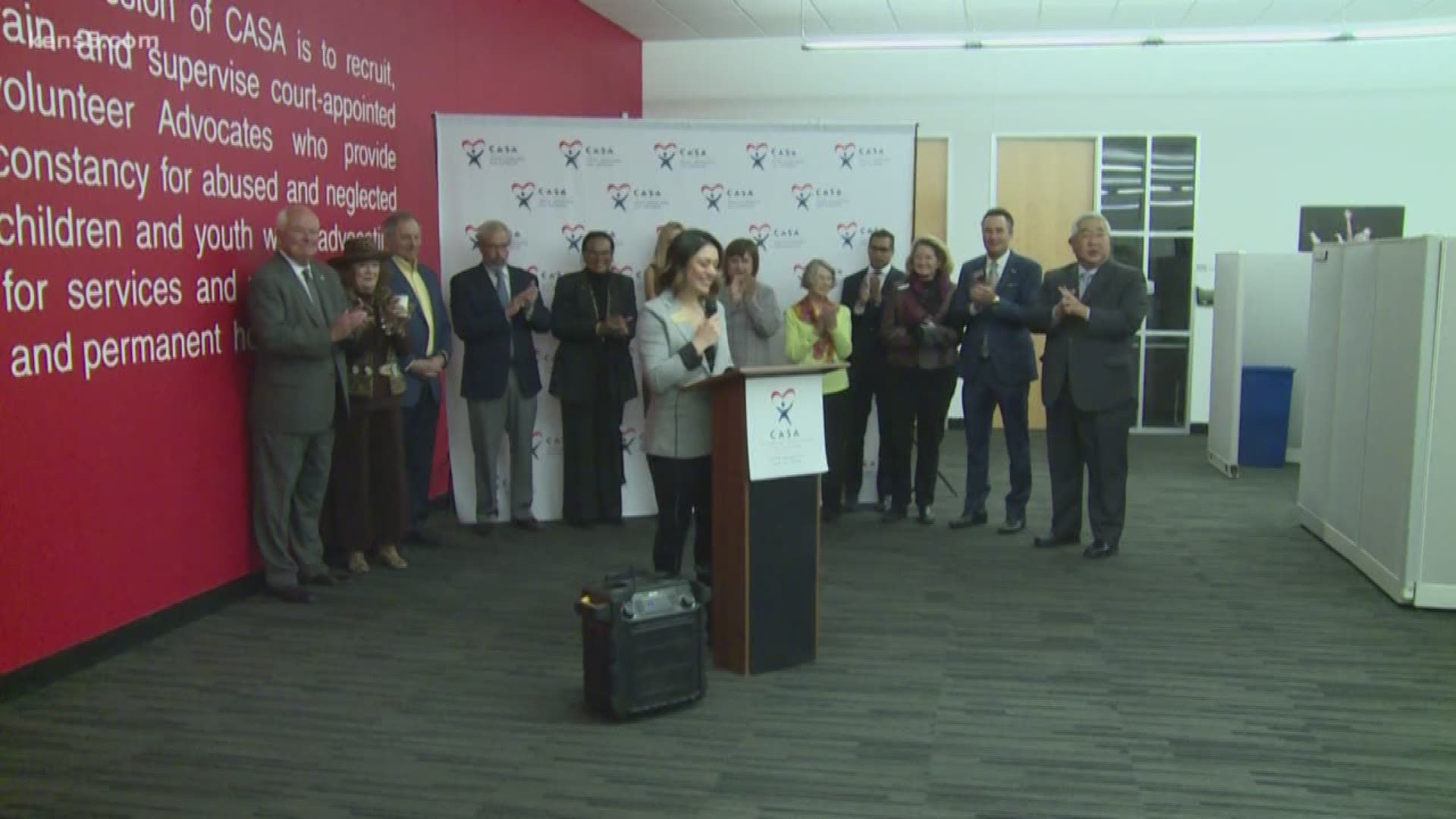 Child Advocates in San Antonio evolved its efforts to help kids, cutting the ribbon at a new facility where CASA will be able to help even more kids.