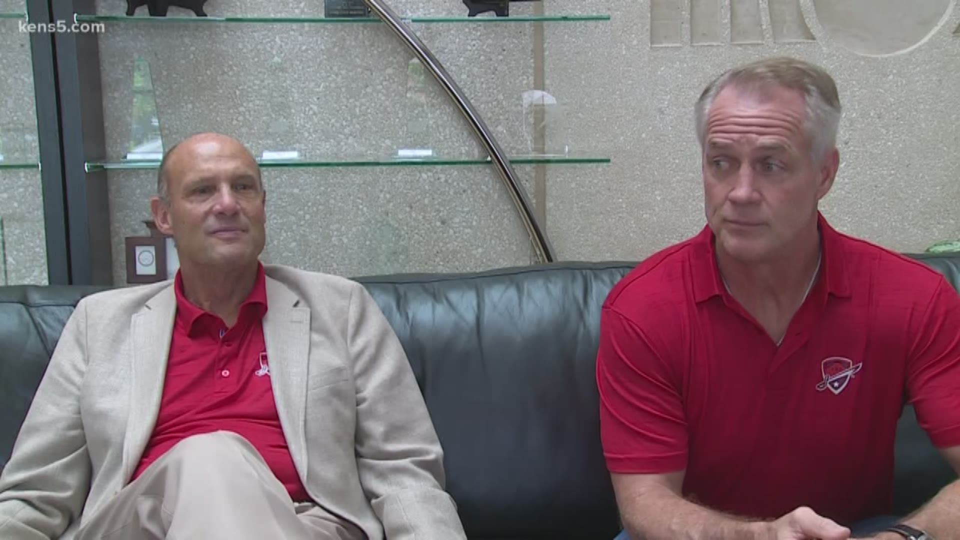 We had the general manager of the Commanders, Daryl Moose Johnston and the head coach Mike Riley stop by the studio.