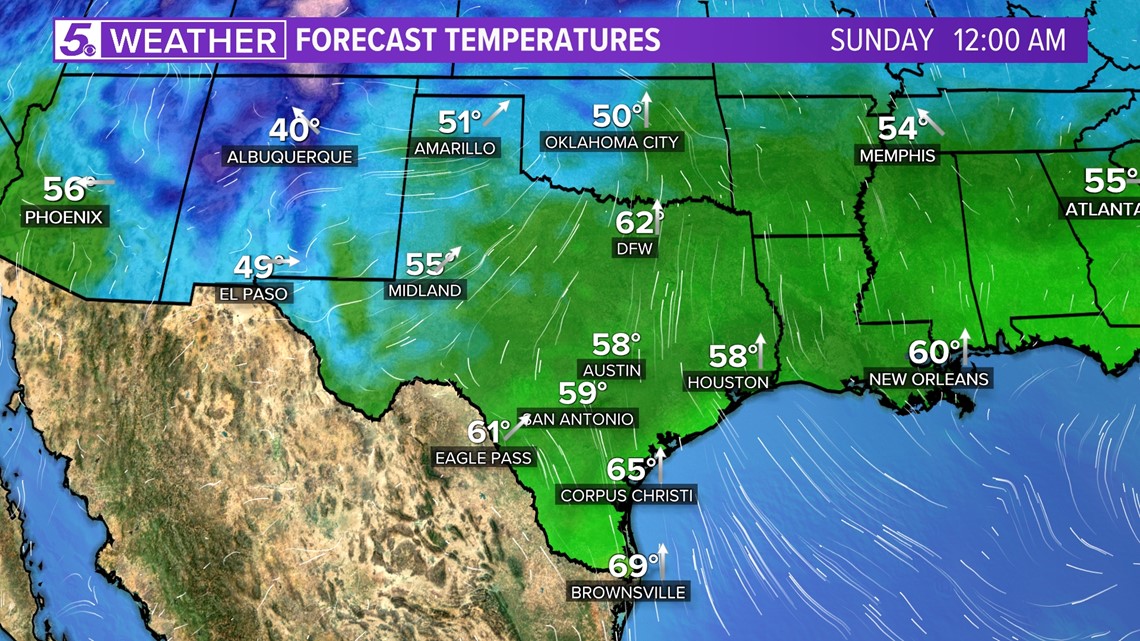 Hour-by-hour forecast for New Year's Eve in San Antonio | kens5.com