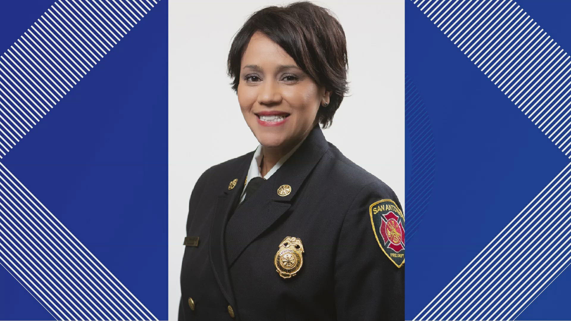 Valerie Frausto has been named San Antonio's new fire chief. She will take over for former chief Charles Hood who was forced out in January.