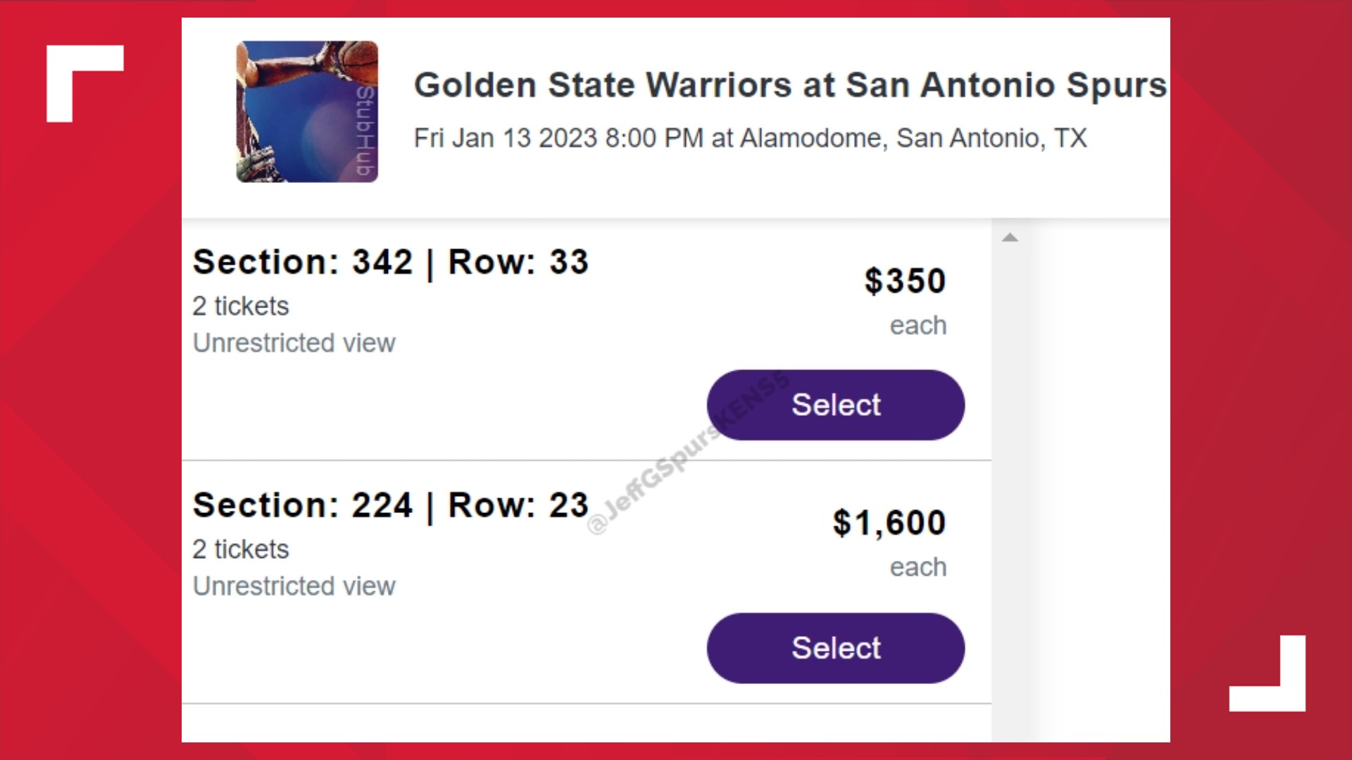 Wow! Tickets to Spurs' Alamodome game are through the roof on the secondary market
