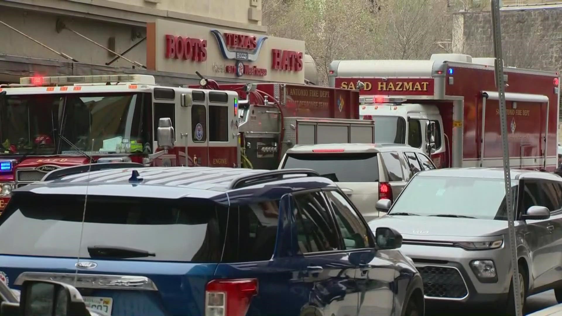 Fire officials say crews arrived on the scene of a downtown hotel and discovered multiple people with medical issues.
