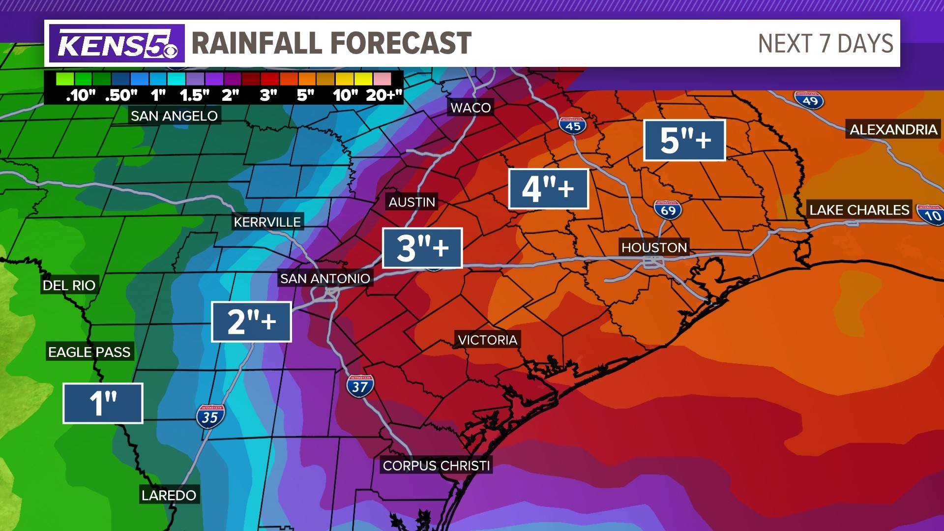 San Antonio Storms: Flash Flood Warning issued in Bexar County | kens5.com
