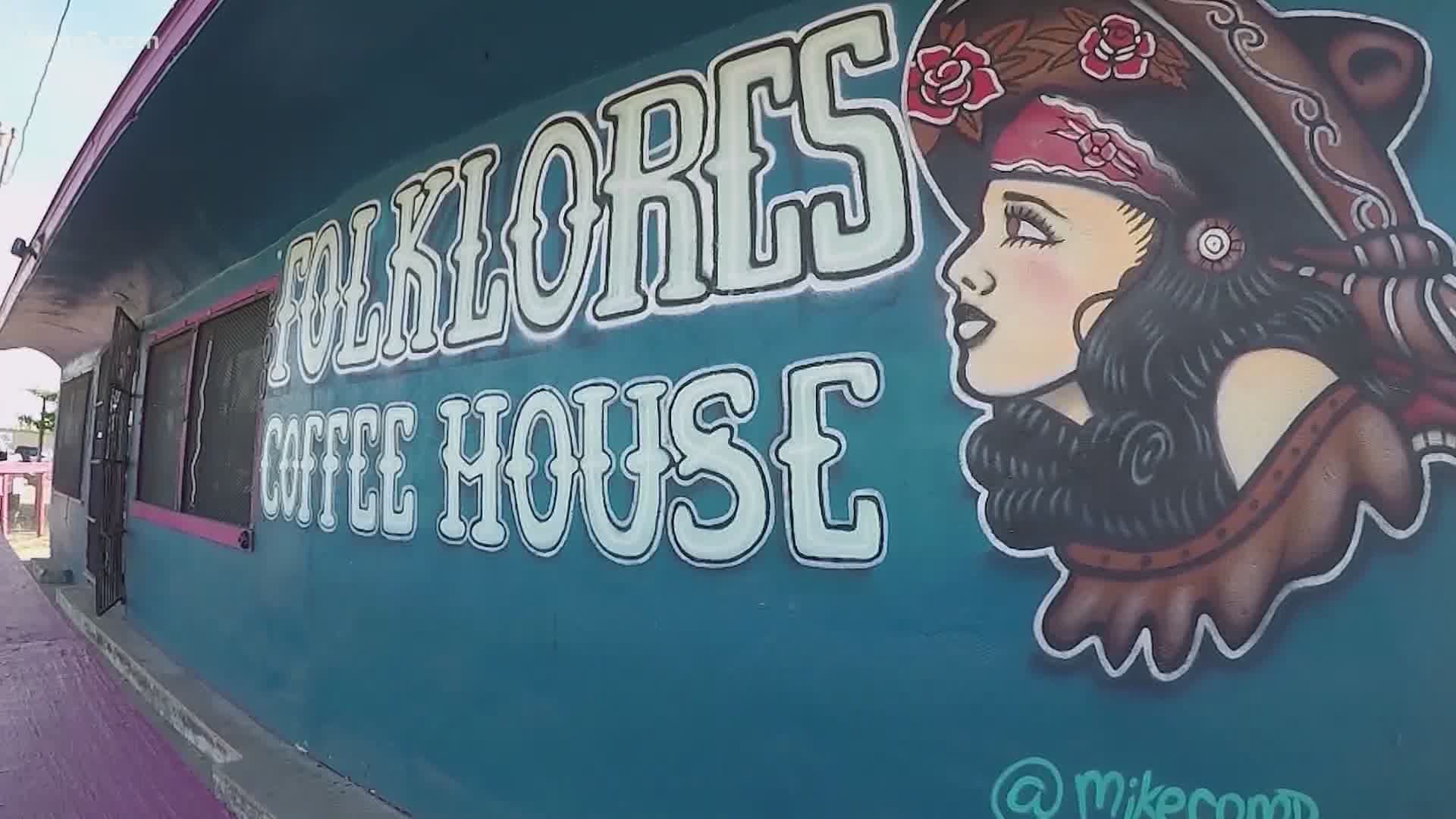 The owners of Folklores Coffee House have served 10,000 meals to seniors in the last 12 weeks, but in three weeks of being open, they've made just $400.