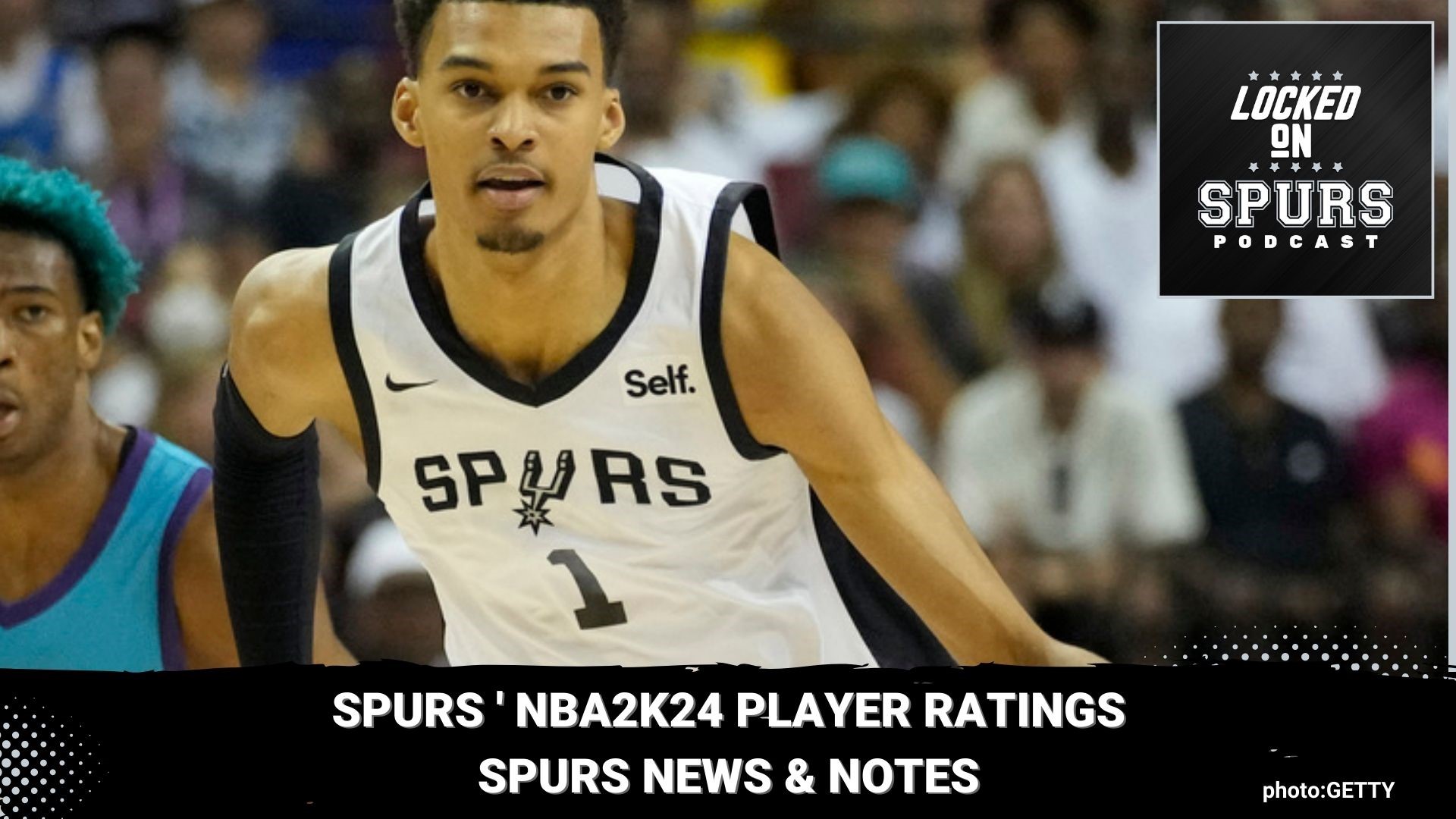 Who are the top-5 rated Spurs in the popular video game?