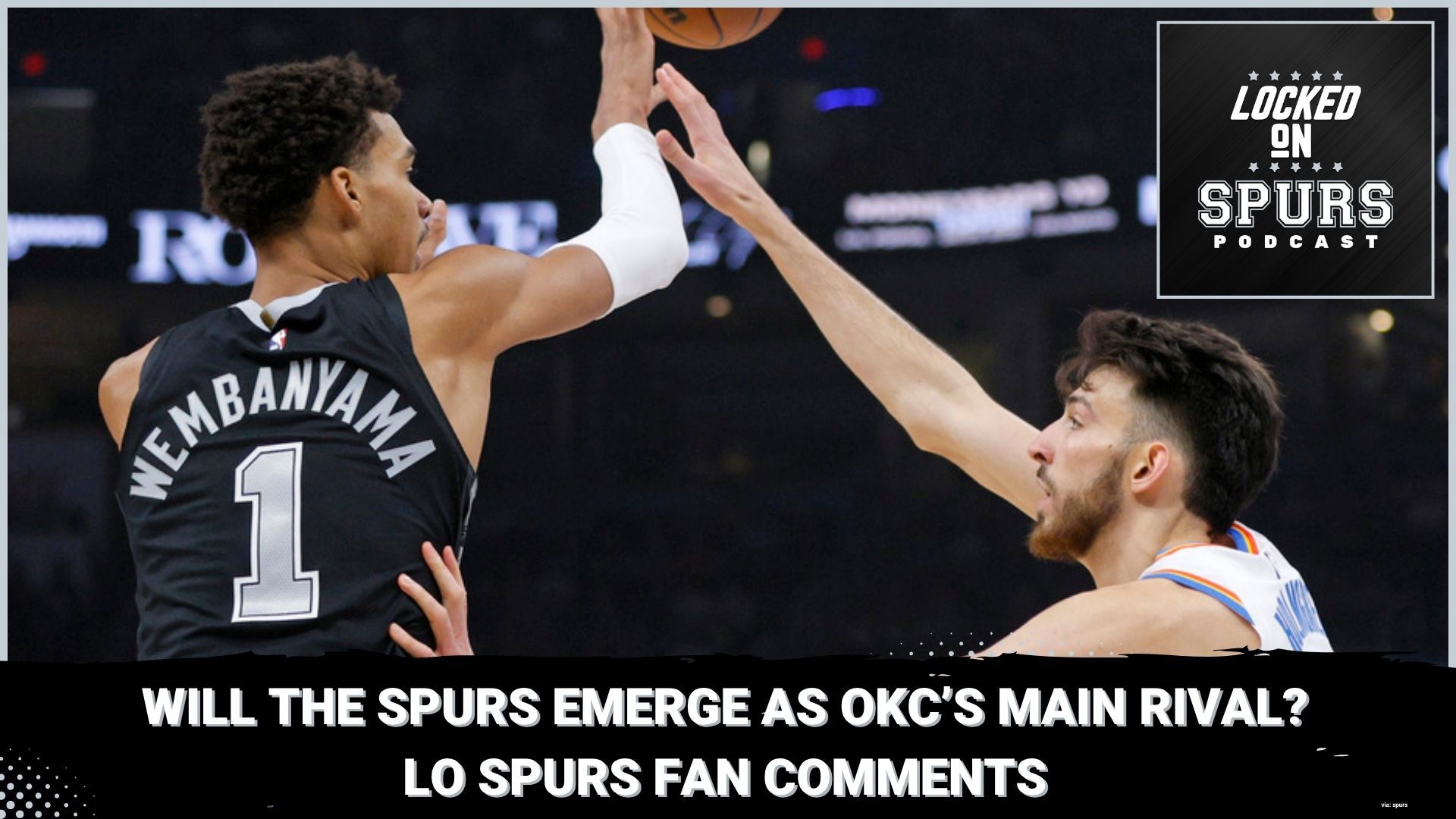 In the near future, will the Spurs and Thunder be battling for West supremacy?