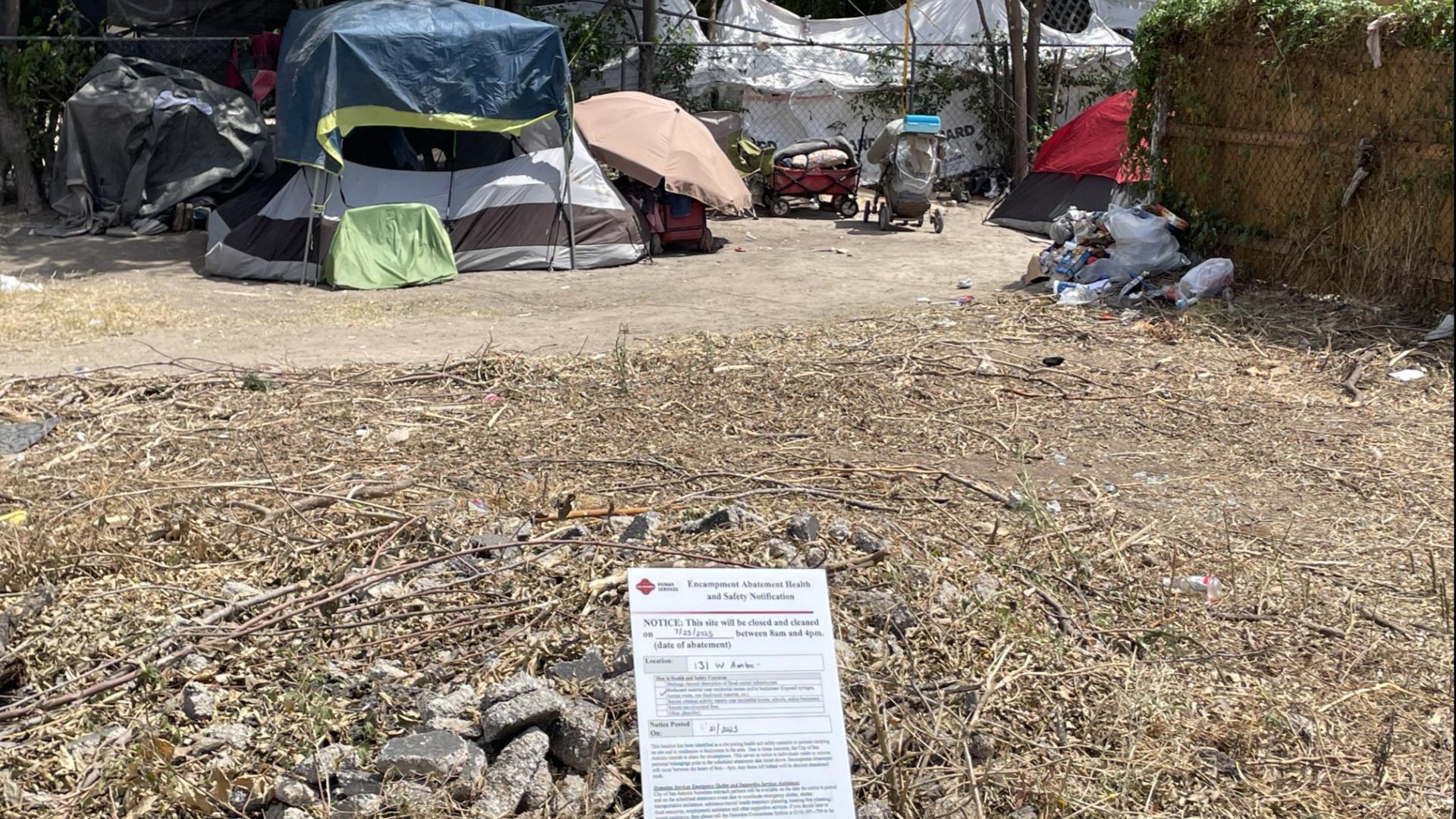 Man shot at San Antonio's South Side homeless camp | kens5.com