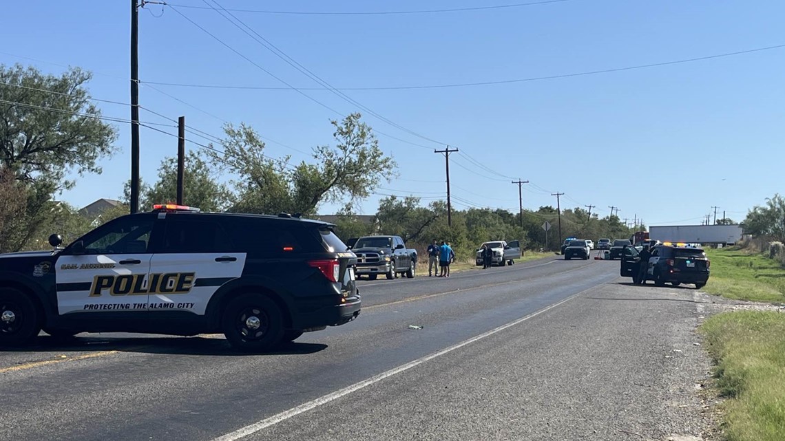 Man found shot dead in truck on side of the road, police say | kens5.com