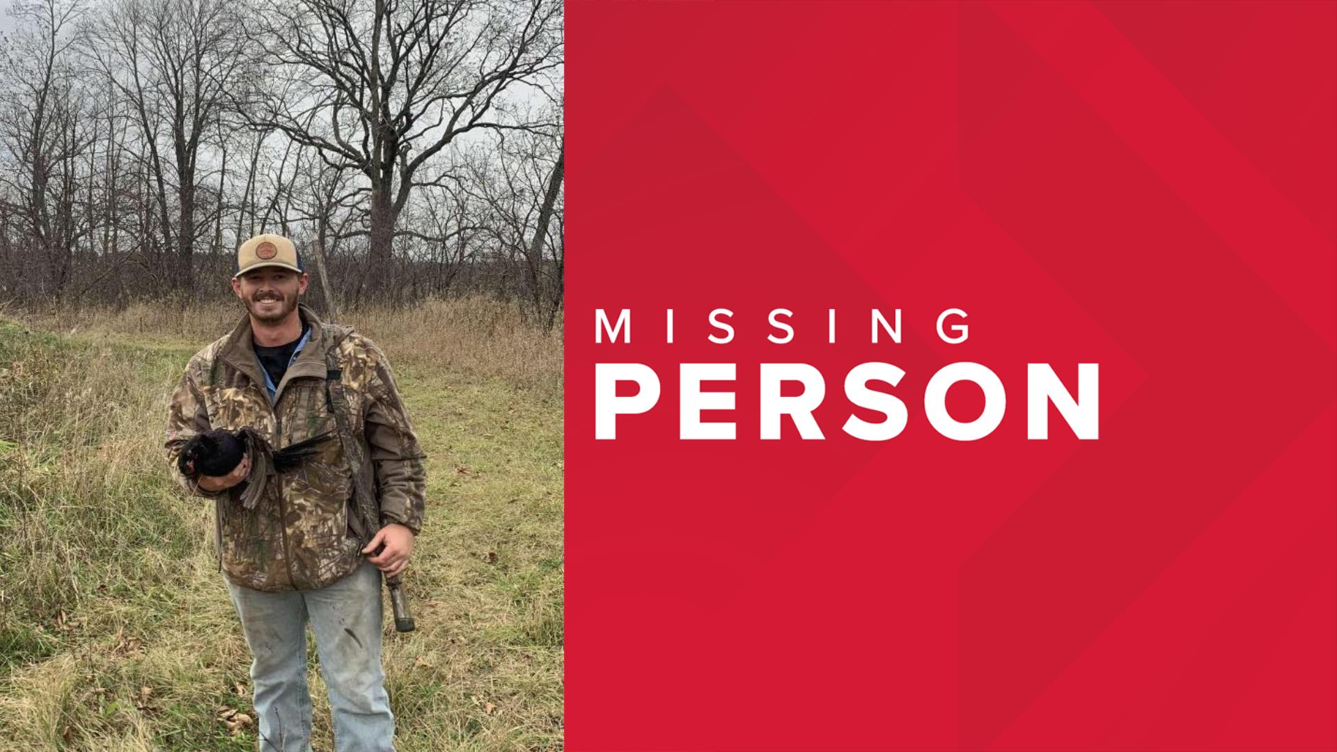 He was last seen wearing a red flannel shirt, blue jeans and brown work boots. 