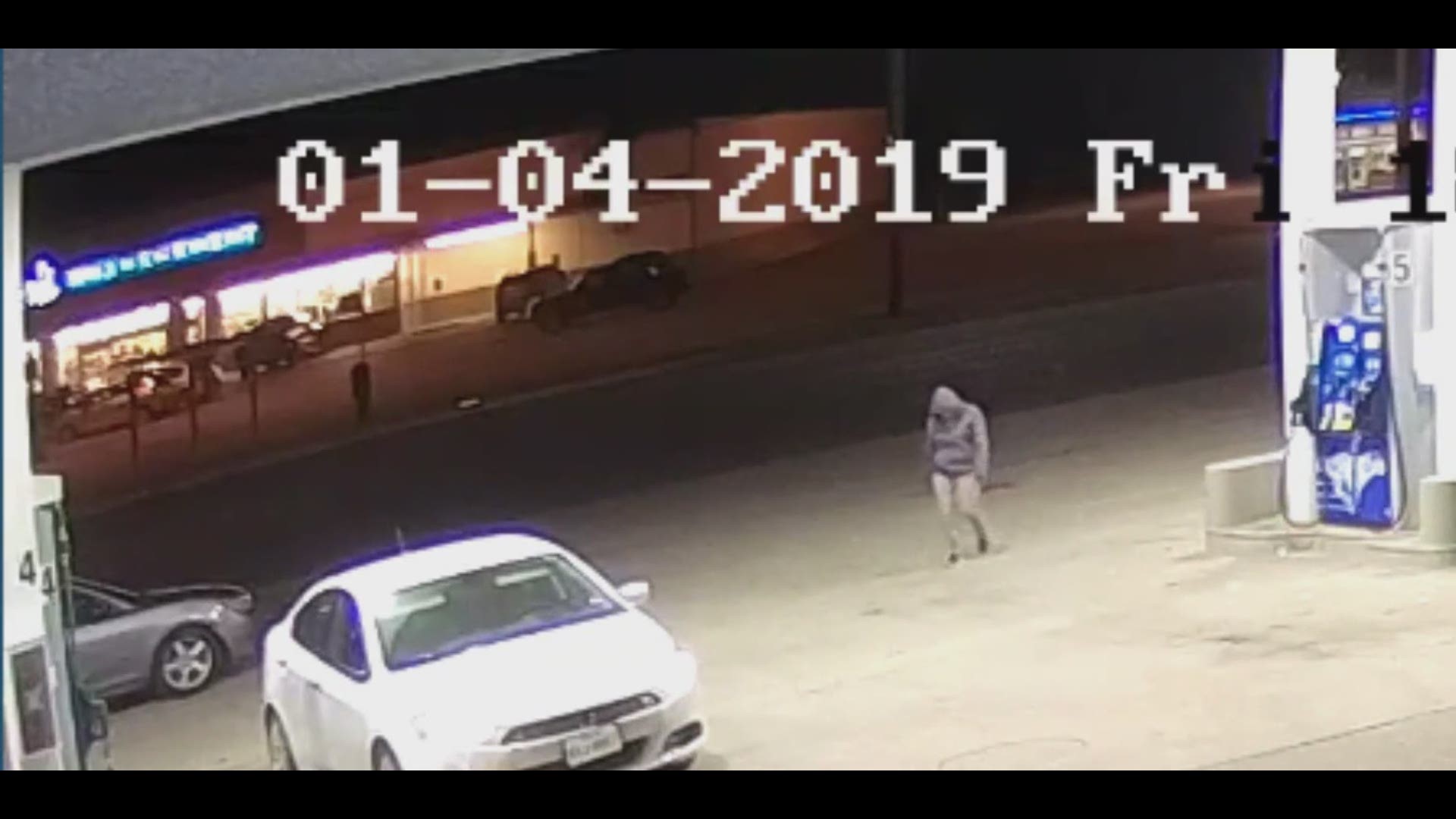 SAPD-provided video of suspect in king jay davila search