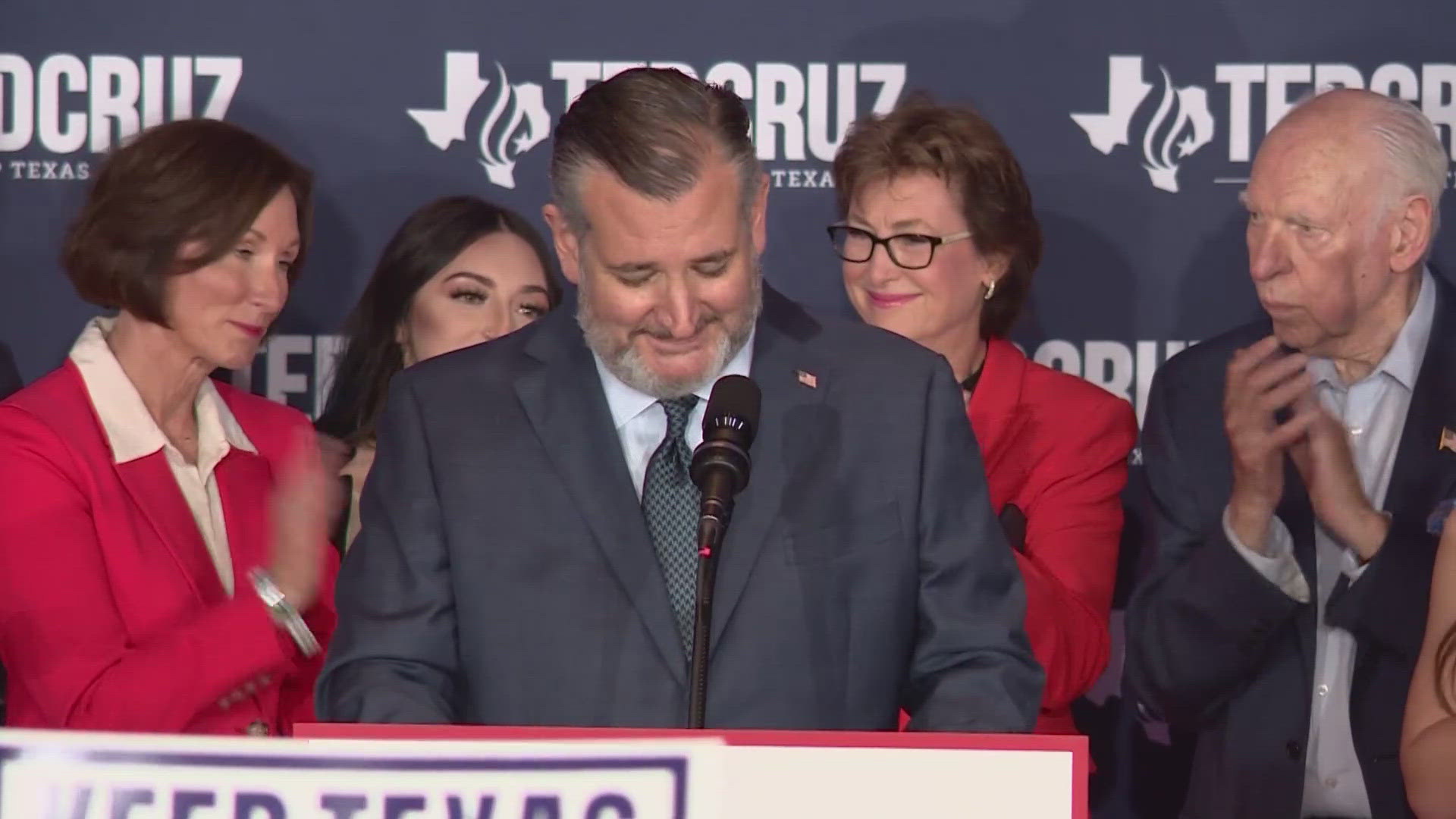 Sen. Ted Cruz easily defeated his democratic opponent in the race to keep his Senate seat.