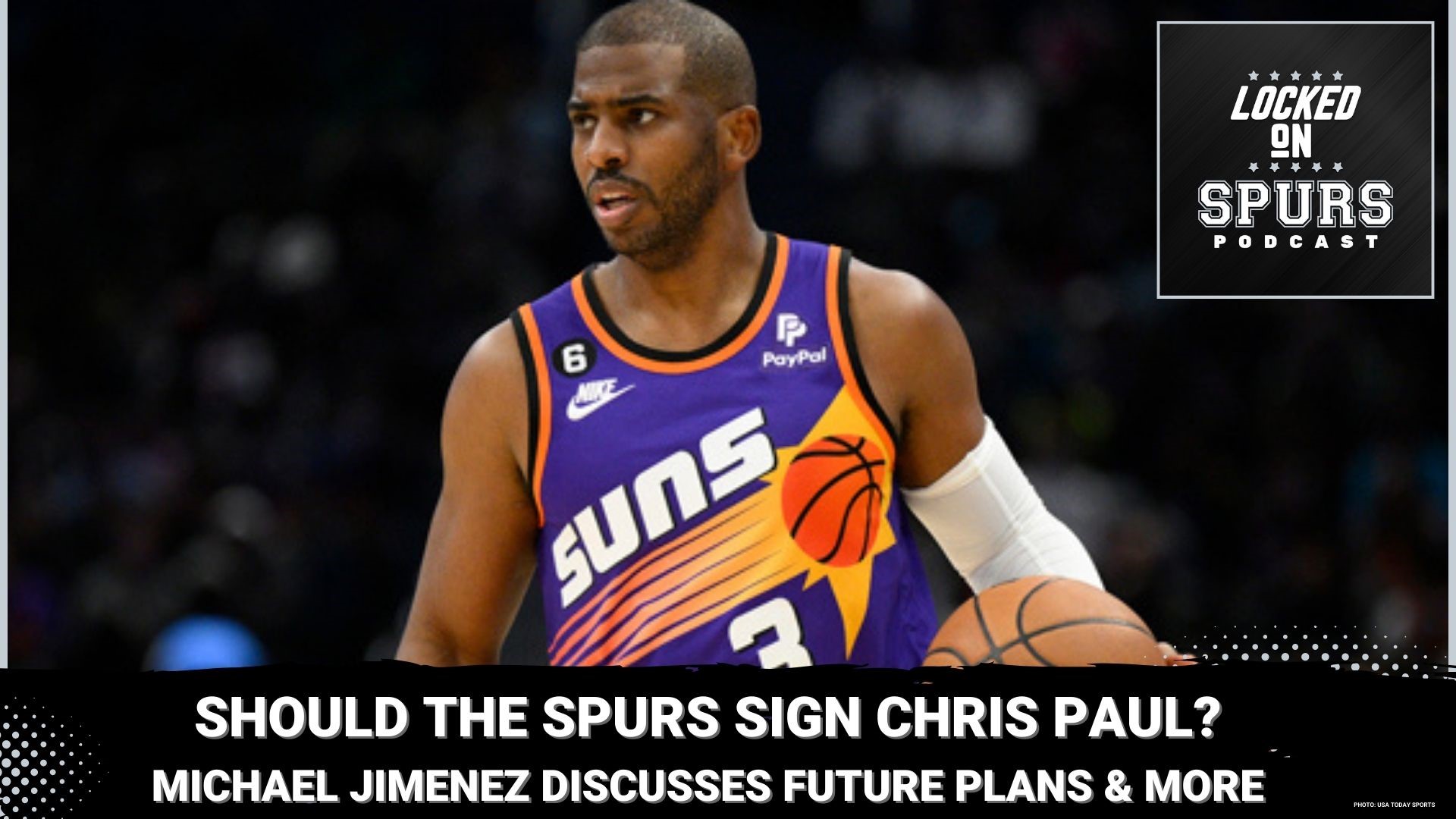 Is it a wise move for the Spurs to add veteran guard Paul? Former San Antonio Sports Star radio host Michael Jimenez reveals his future plans and plenty more.