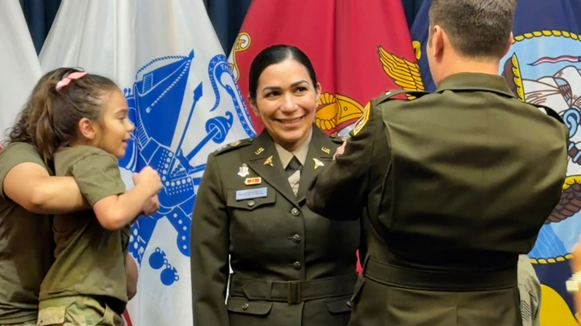 She dreamed of becoming a military nurse as a child. This week, she retired as a Major.
