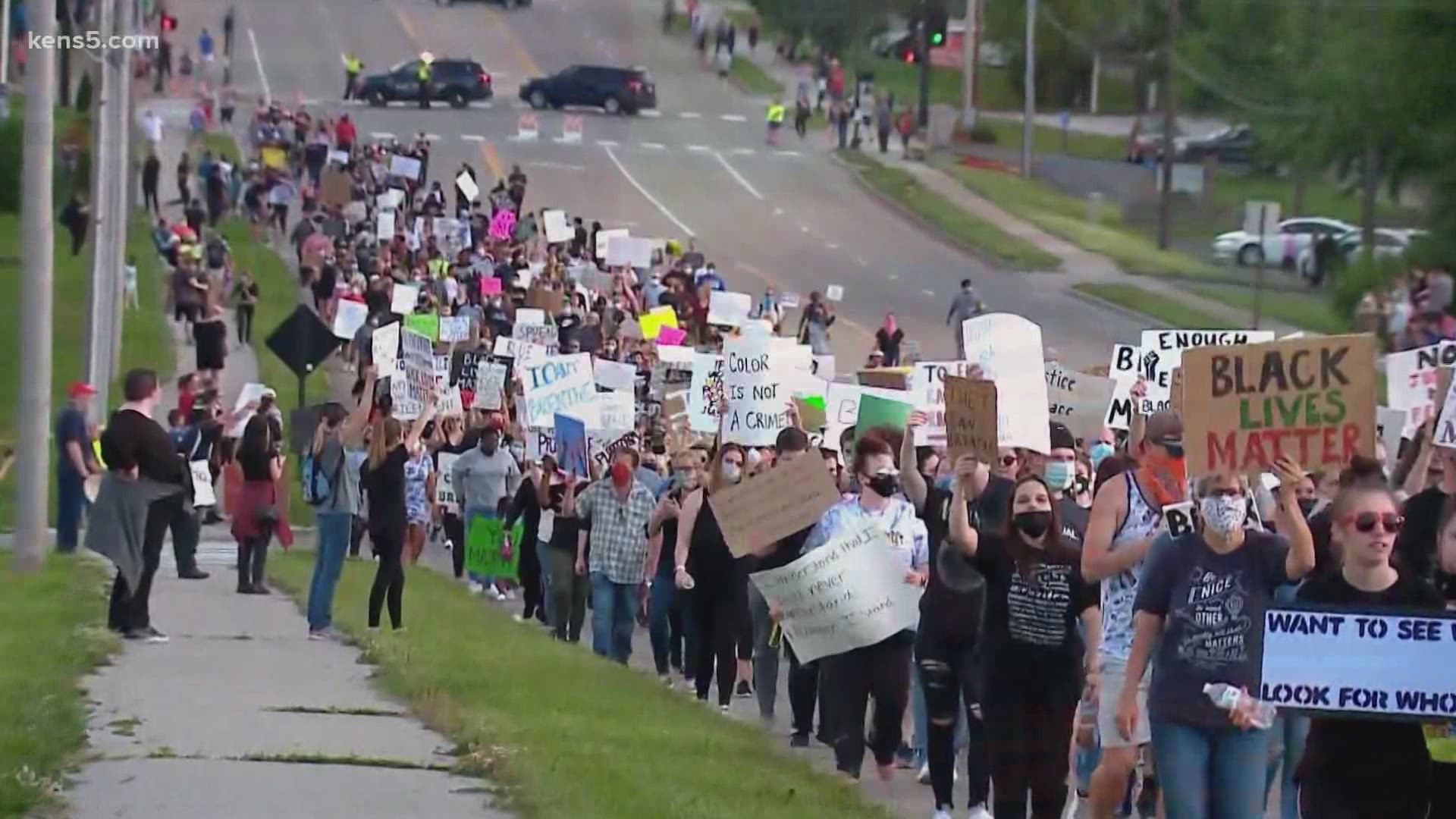 "We need to stay on point with regards to fair treatment," said Dr. Gregory Hudspeth. "We don't get that when you have individuals who are looting."