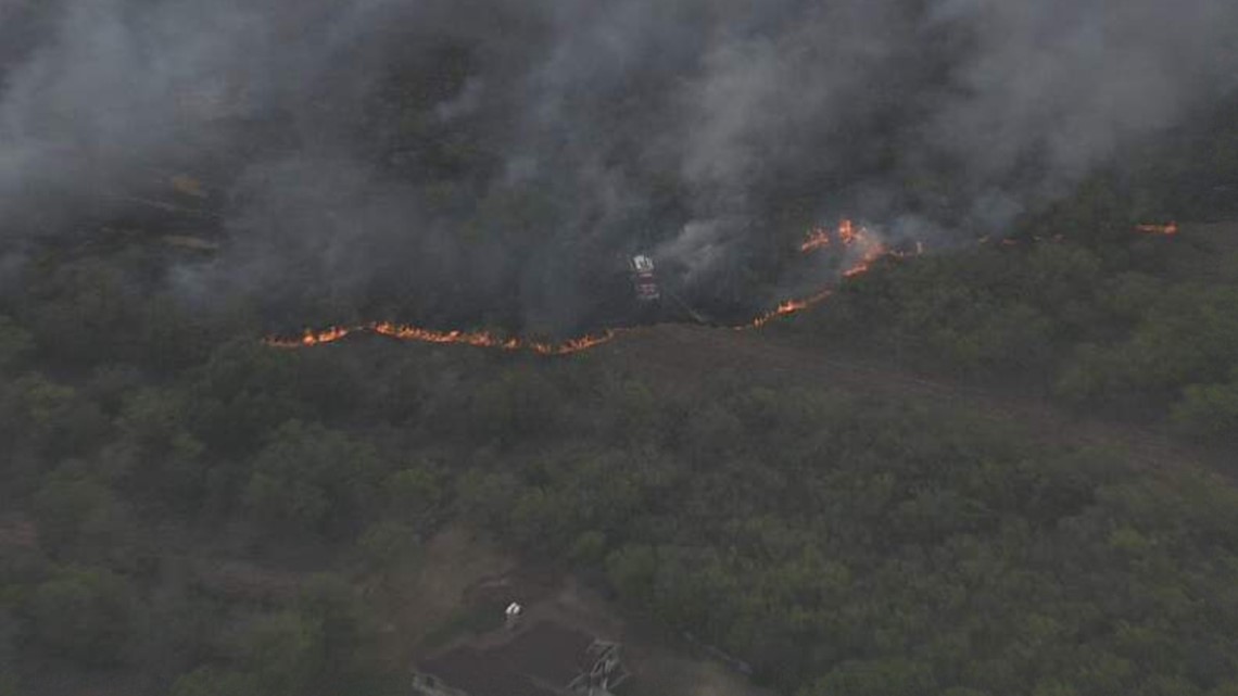 Large fire burns in southeast Bexar County - Vimarsana News