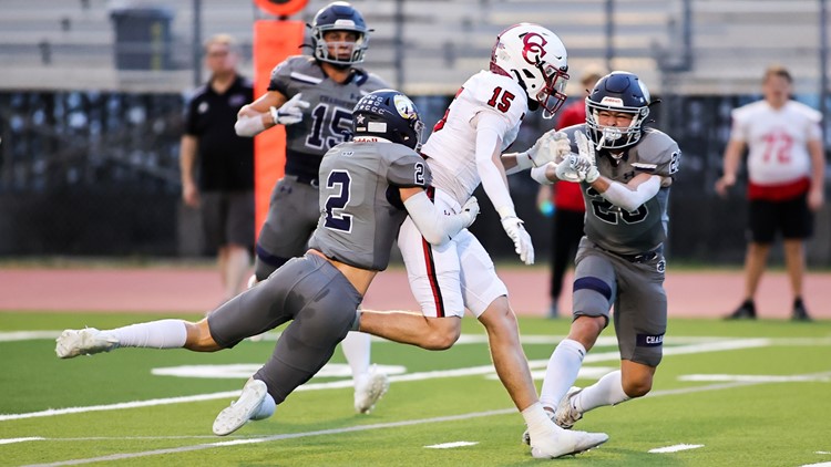 PHOTOS: Canyon Cougars took on the Boerne-Champion Chargers