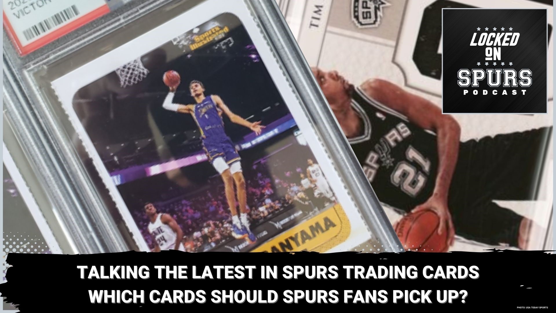 What is going on in the world of Spurs basketball trading cards?