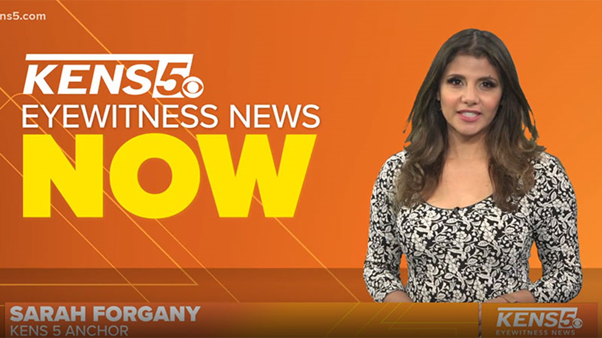 Follow us to get the latest with KENS 5's Sarah Forgany every weekday.