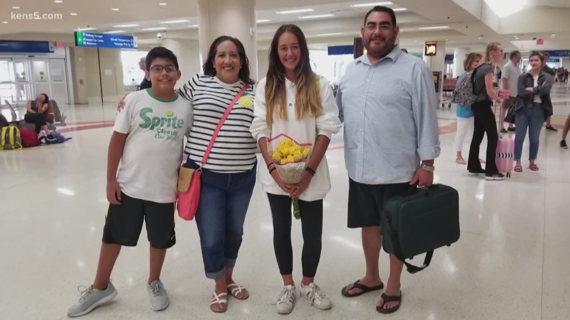Rebecca Padellini of Florence chose to remain in the US to finish her school year despite coronavirus
