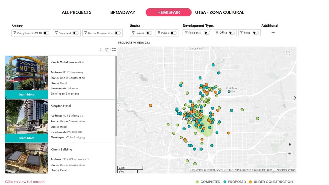 San Antonio construction: Only tool helps track ongoing projects ...