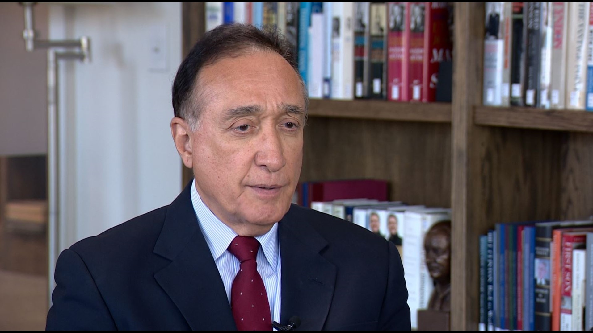 The former San Antonio mayor and HUD secretary recalls seeing President Kennedy as a student on Nov. 21, 1963, one day before his assassination.