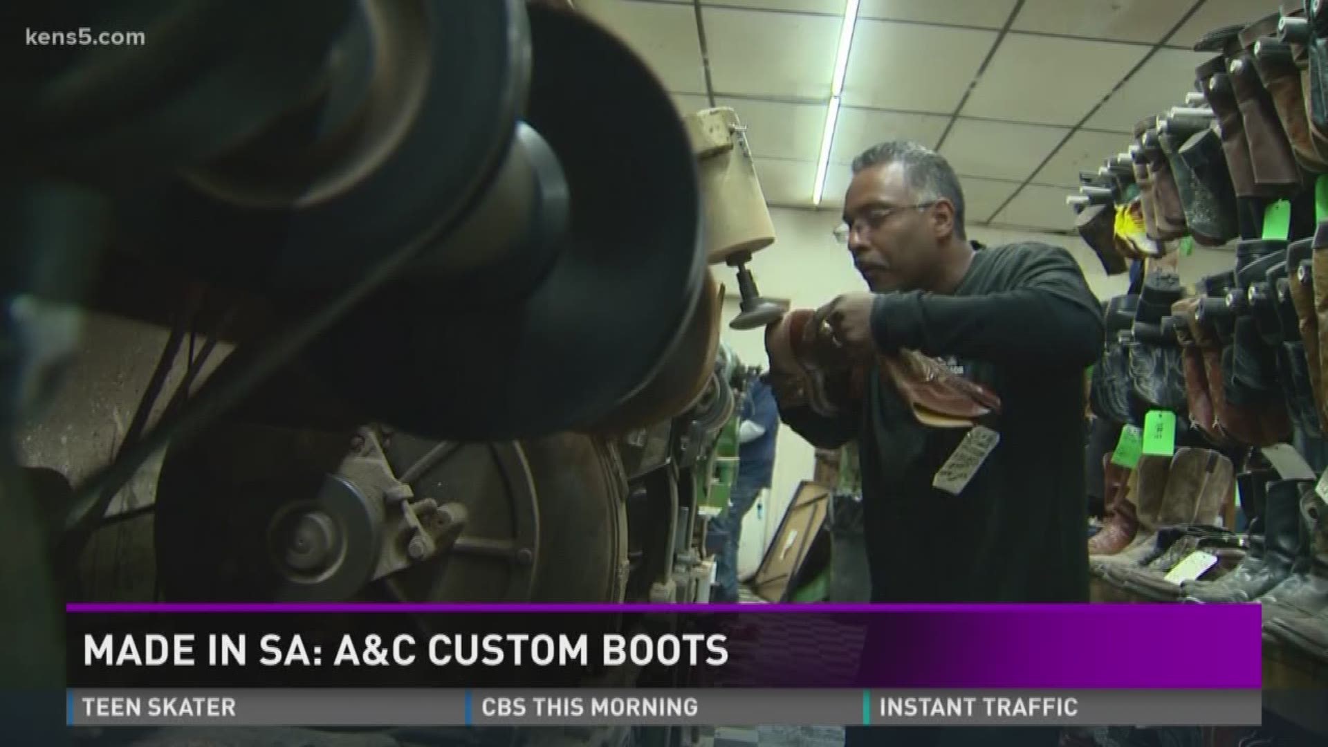 They're making some of the finest boots in San Antonio!