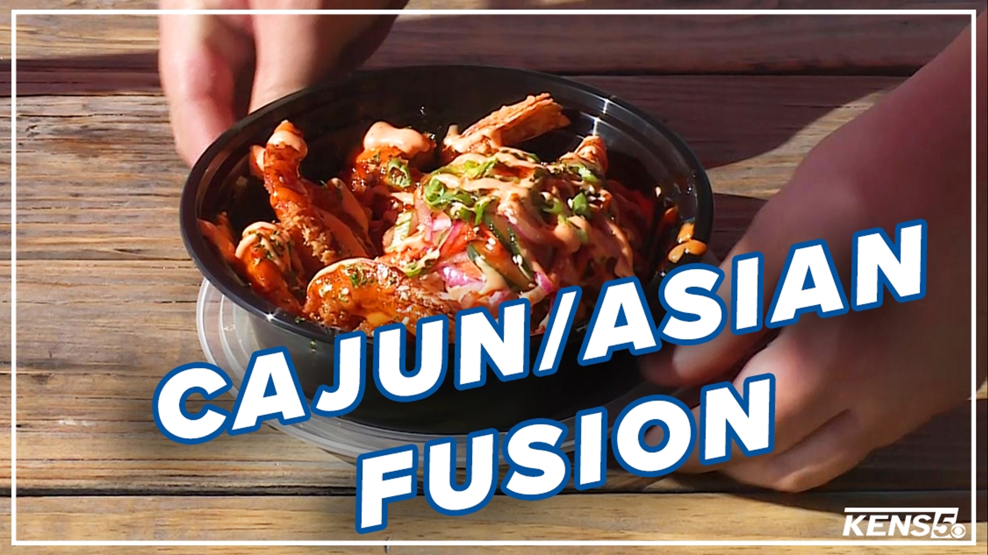 Owner Marcel Brady promises his Cajun and Asian fusion cuisine will taste as good as it looks!