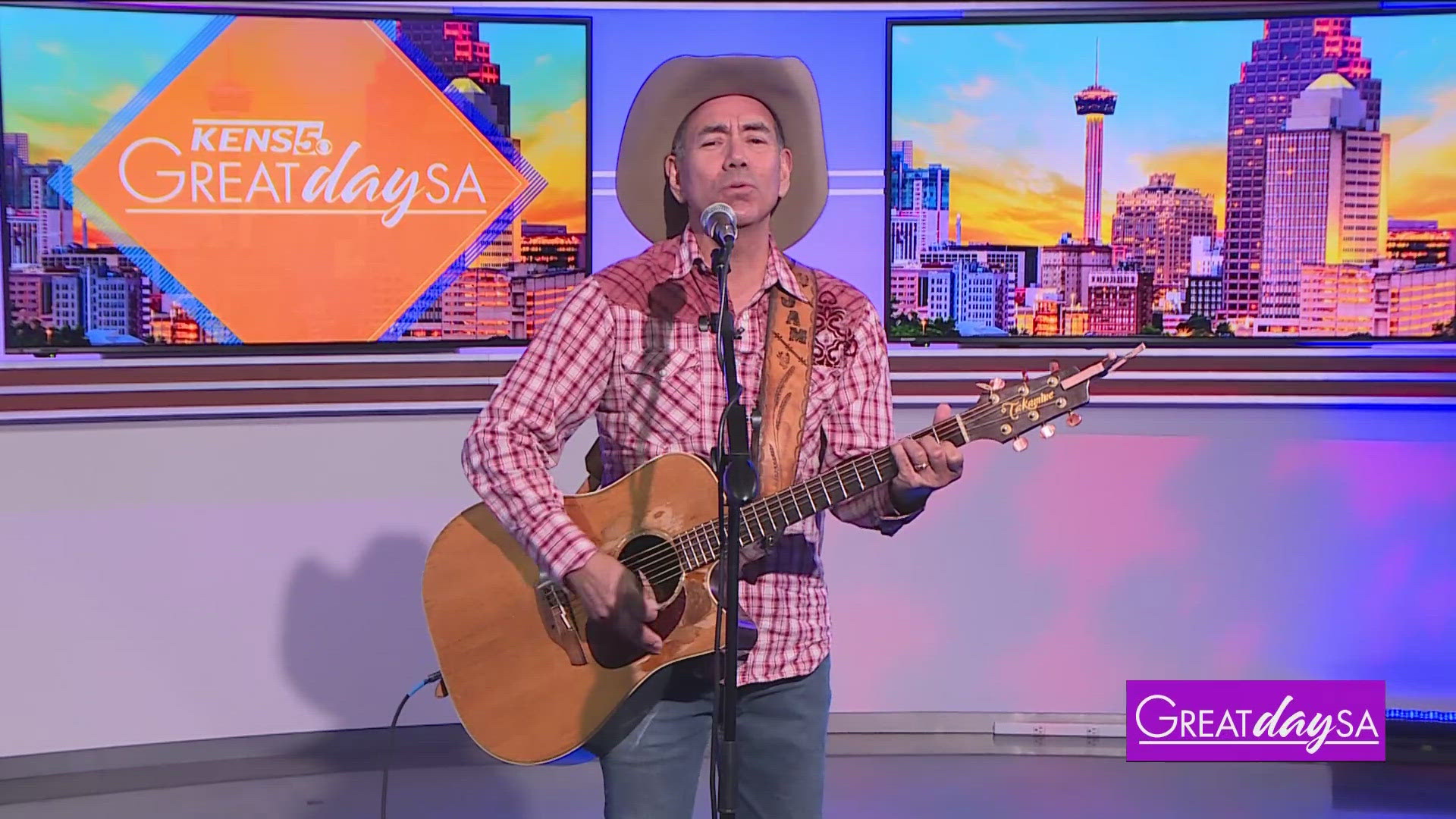 Singer/Songwriter John Arthur Martinez performs in-studio.