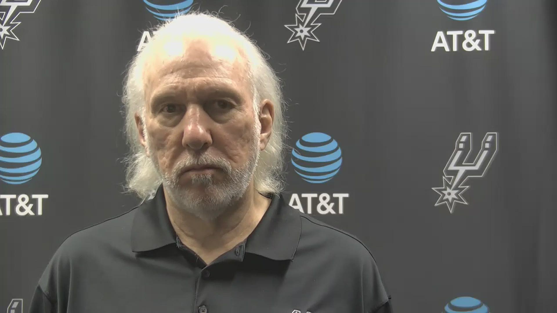Popovich spoke about what it meant for his team to continue executing to fend off a few runs by the Pistons in the second half.