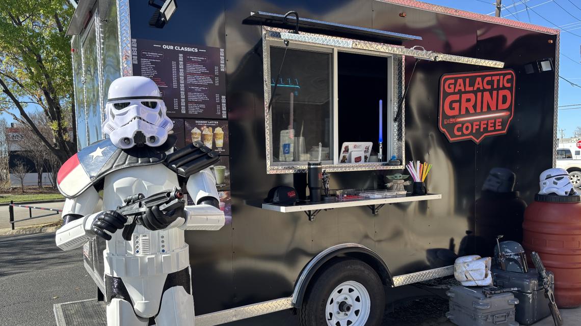 Star Wars-themed coffee truck in San Antonio plans brick-and-mortar cafe after growing popularity