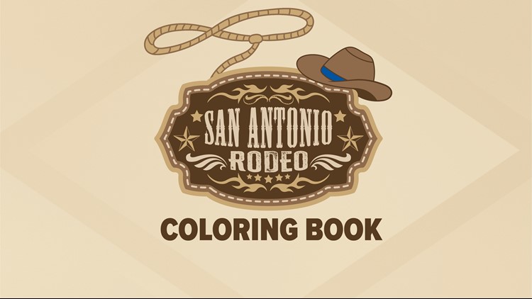 FREE DOWNLOAD: Print KENS 5's San Antonio Rodeo Coloring Book!