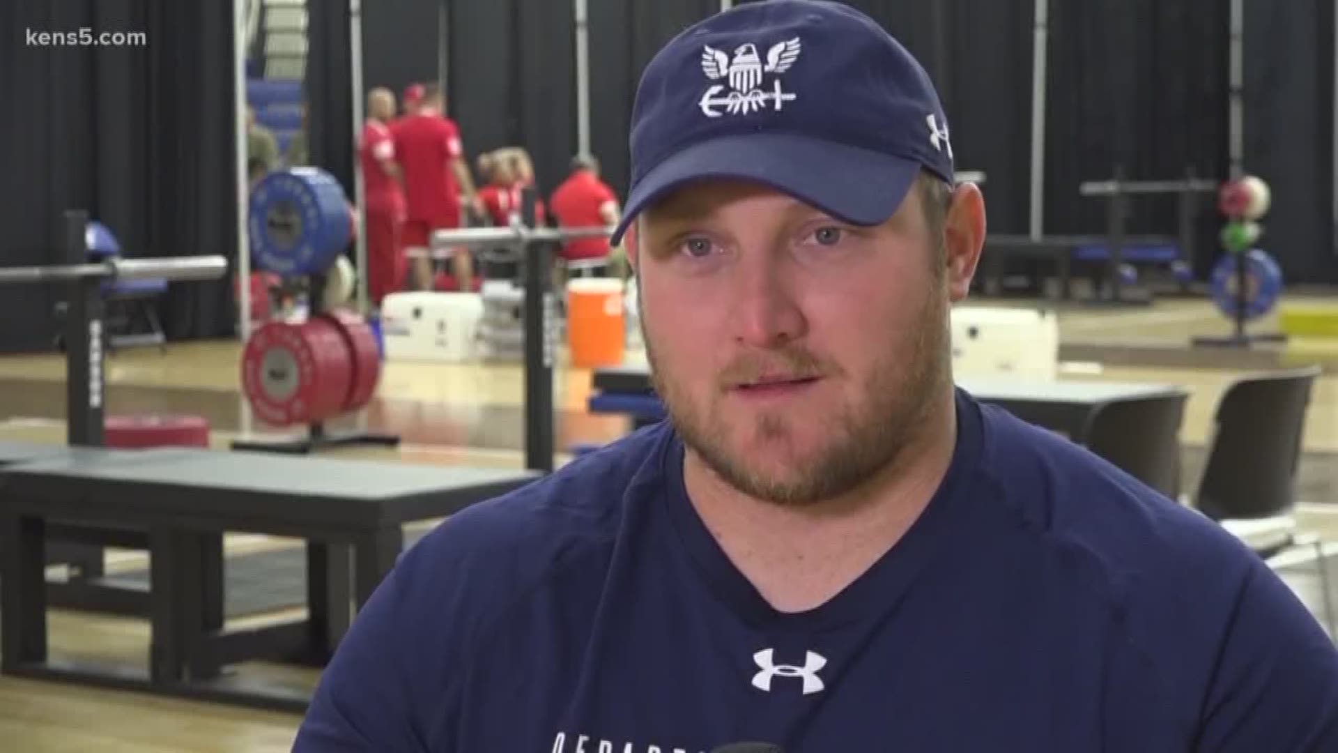A Navy veteran had a difficult journey before getting to the Warrior Games.