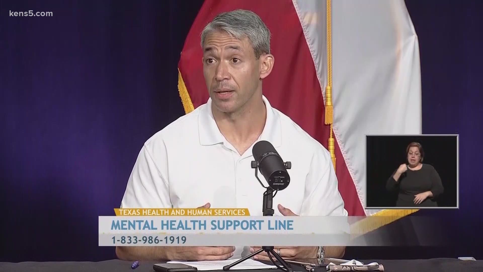 Mayor Ron Nirenberg said guidance from local health authorities will affect the current health directive, which prevents schools from opening before Labor Day.