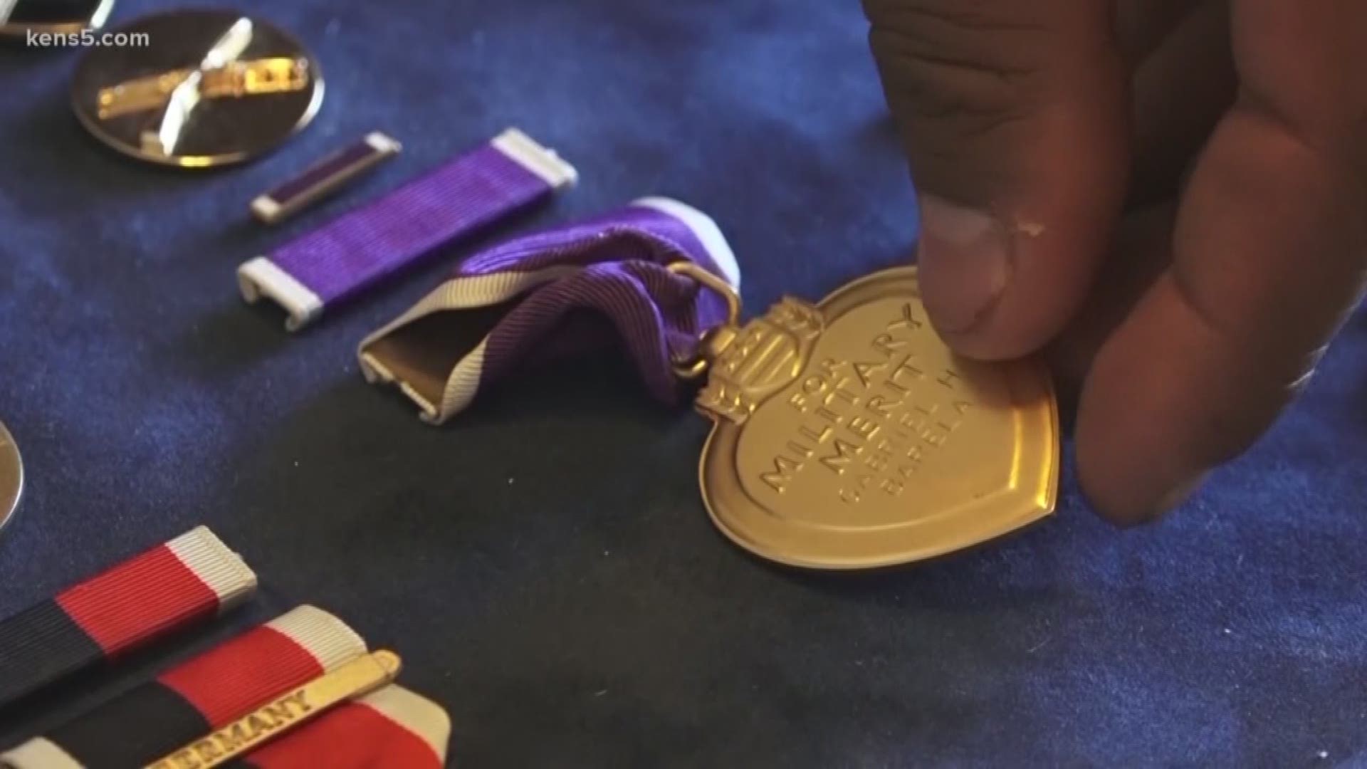 A Purple Heart and a Bronze Medal were just two military decorations that a Texan found in a storage unit he recently bought, and later returned to the soldier's family.