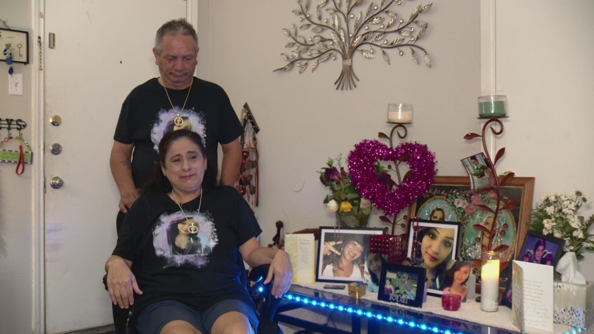 The lack of answers has left Krystle Delgado's family in agony. Her mom, Norma Delgado, said it is hard for her to accept that she is longer here.