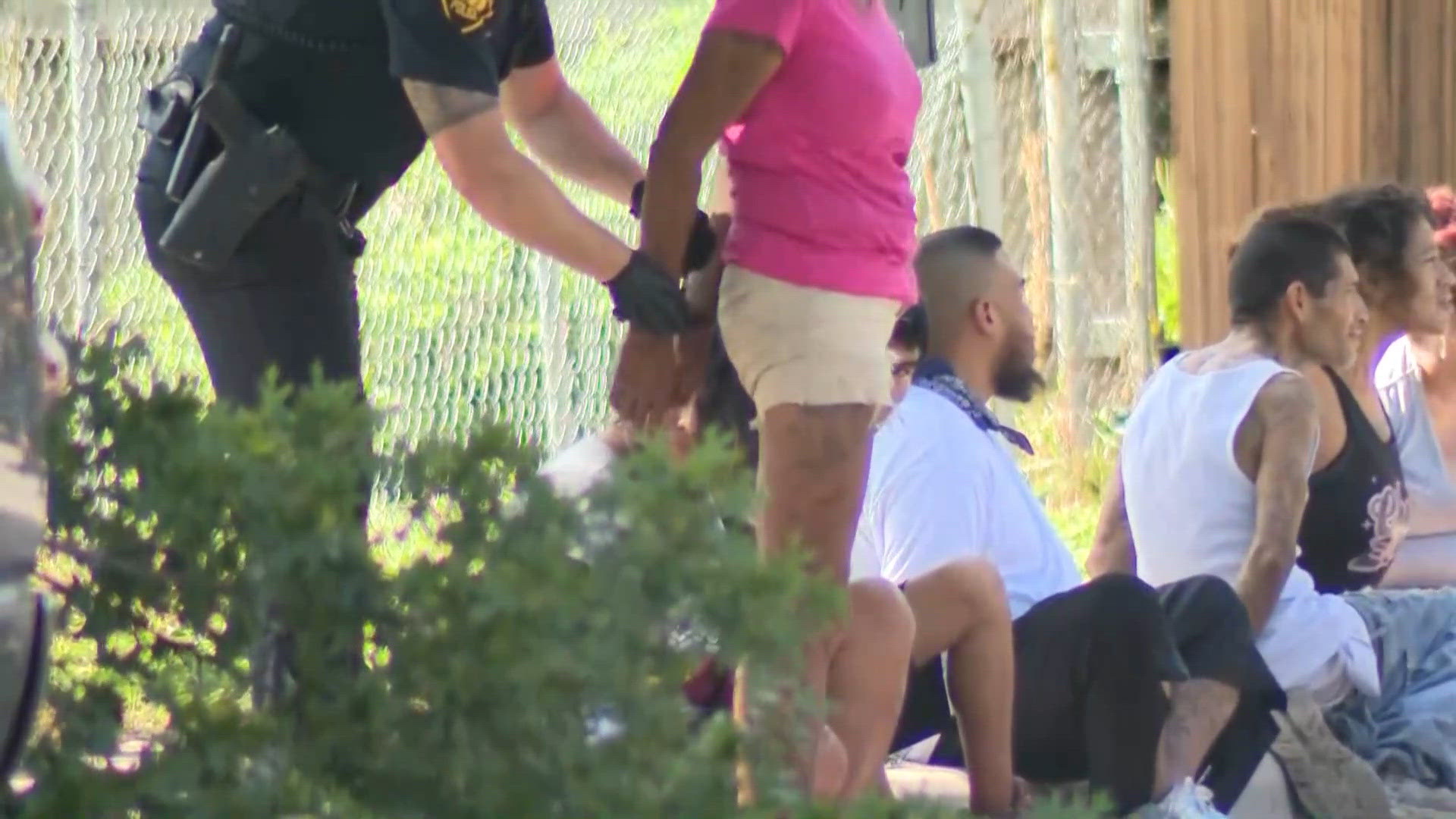 San Antonio police detain 17 people in warrant operation at west side ...