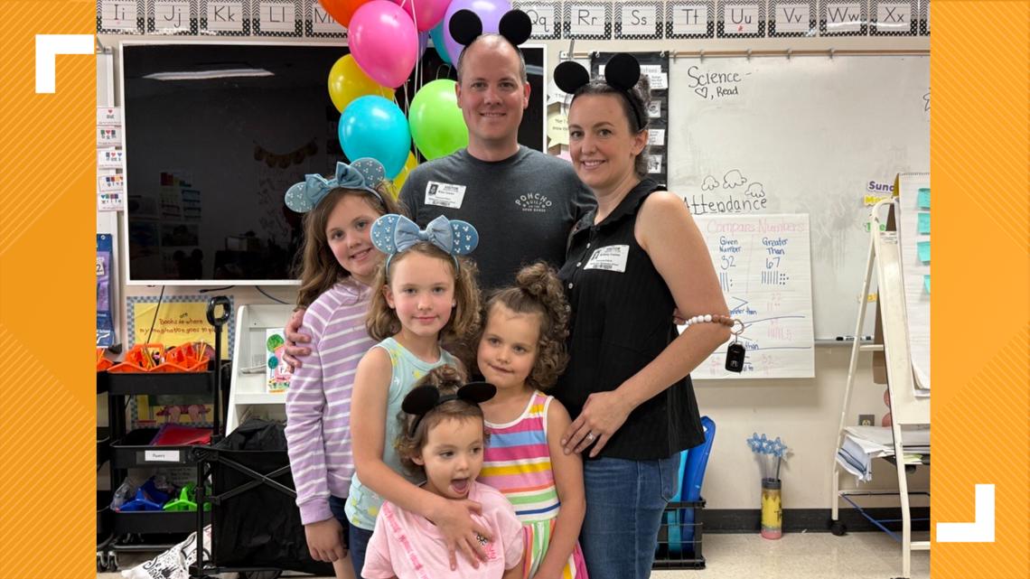 Make-A-Wish surprises San Antonio first grader battling leukemia with Disney trip