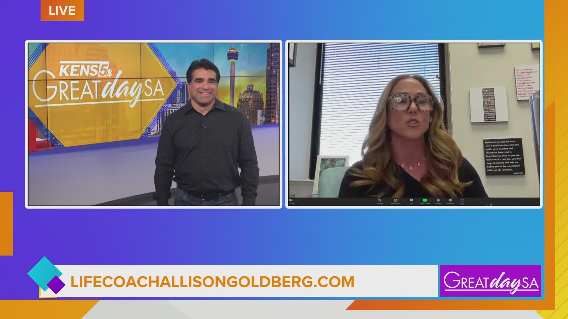 Life Coach Allison Goldberg is here to talk about a new "you" for the new year!