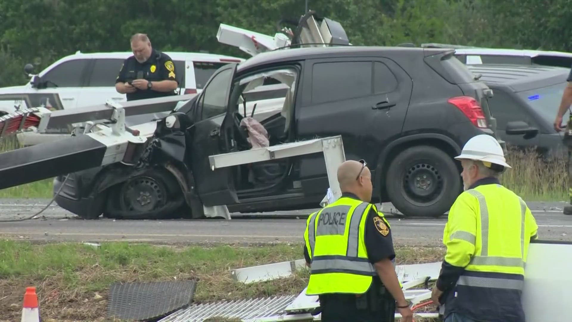 One woman only had minor injuries.