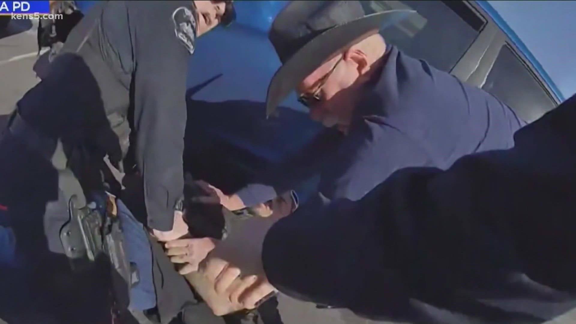 A man in California helped a police officer who was struggling with a suspect that was trying to reach for the officer's gun. Now police want to thank the man.