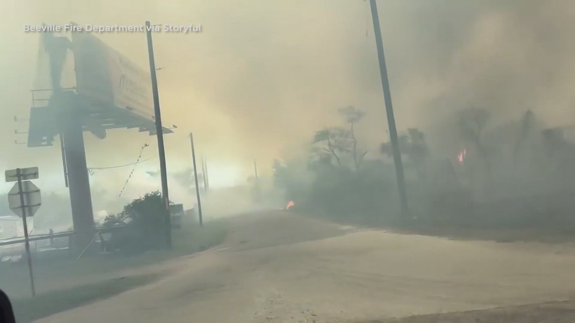 The fire has now burned more than 150 acres. Officials say one home was destroyed.