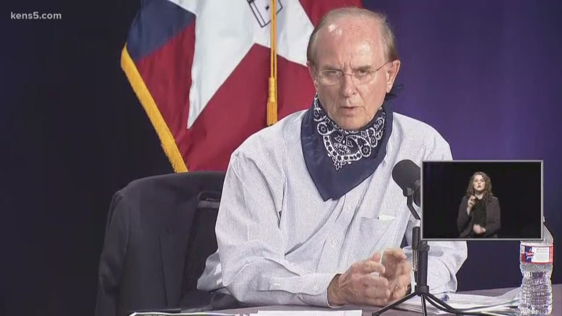 Judge Nelson Wolff said he agreed with much of Governor Abbott's plans to reopen some businesses, but said the worst decision he made was not requiring masks.