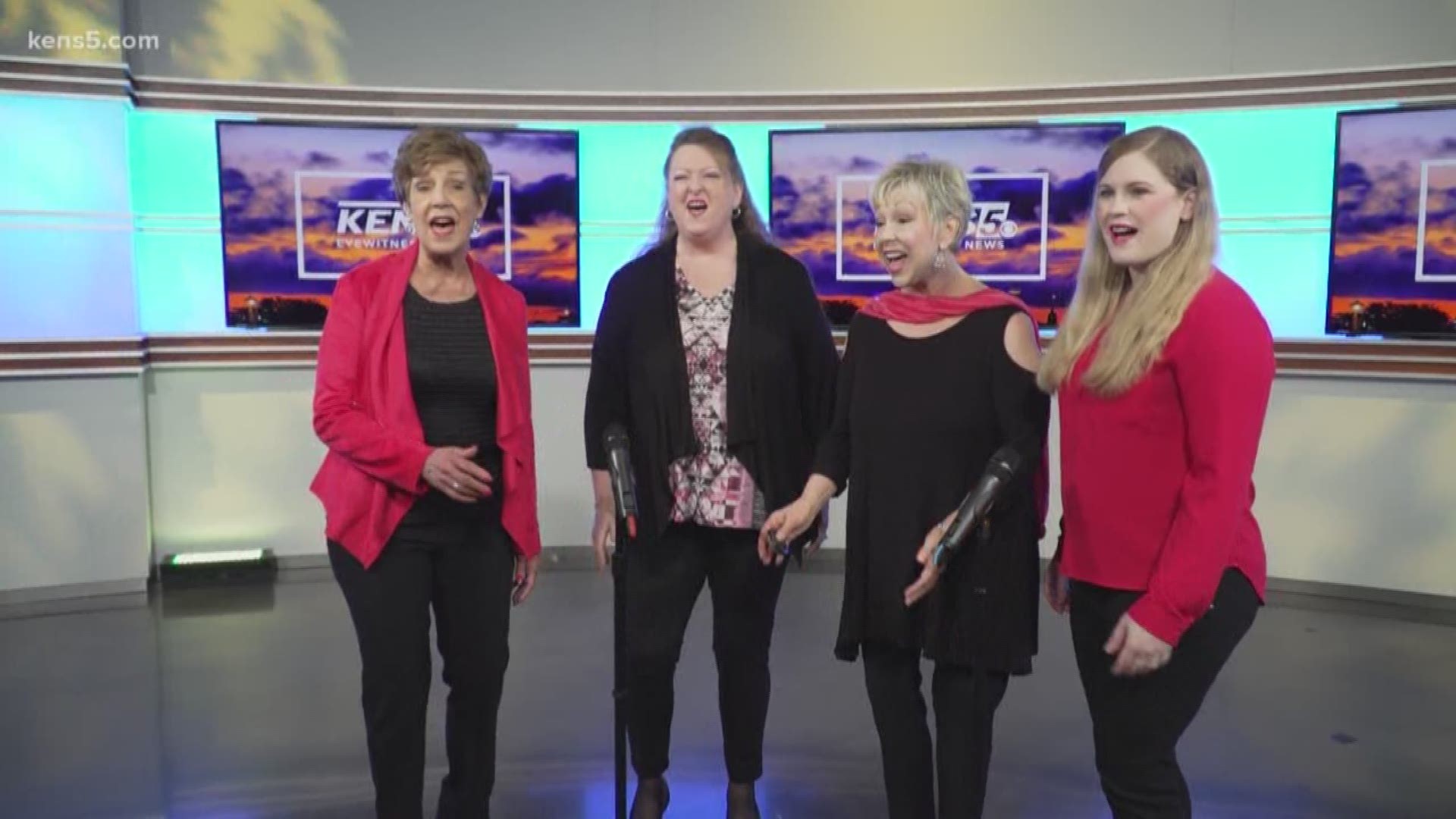 Today is National Barbershop Music Appreciation Day, and in honor of the holiday, the Alamo Metro Chorus joins KENS 5 to sing this Saturday morning.