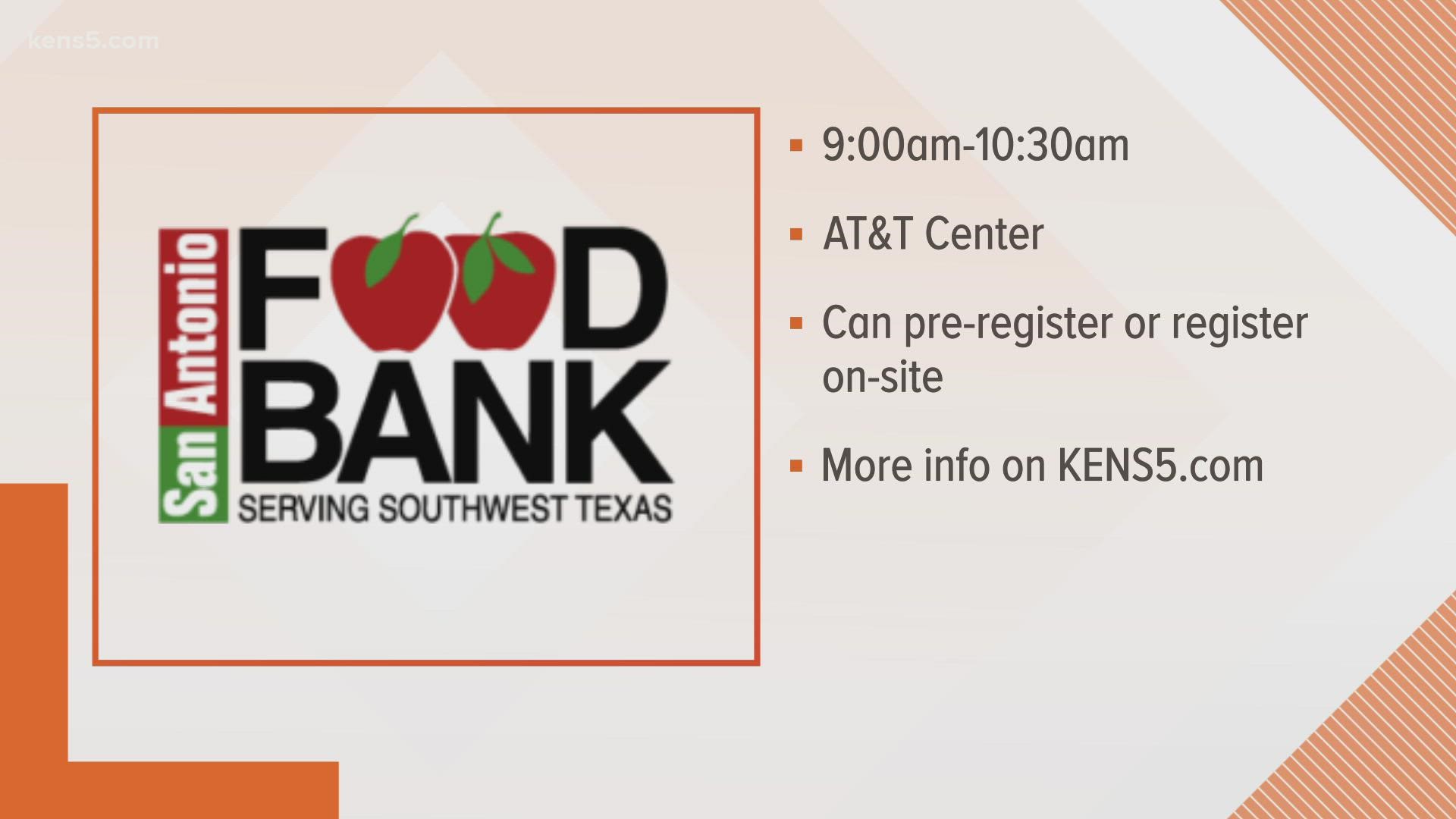 There will be other distribution events held on Saturdays. For more information, visit kens5.com.